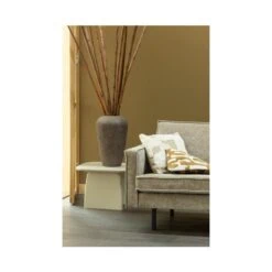 Tablo Salontafel organisch Eikenhout dakargrau 60cm