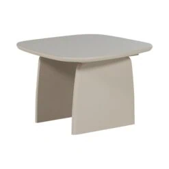Tablo Salontafel organisch Eikenhout dakargrau 60cm