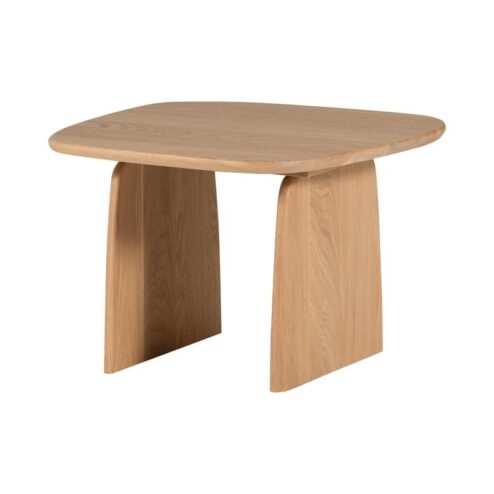 Tablo Salontafel organisch Eikenhout naturel 60cm