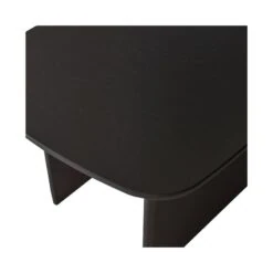 Tablo Salontafel organisch Eikenhout zwart 60cm