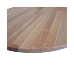 Tablo Tafelblad Ovaal Eiken Olie Grijs 220cm