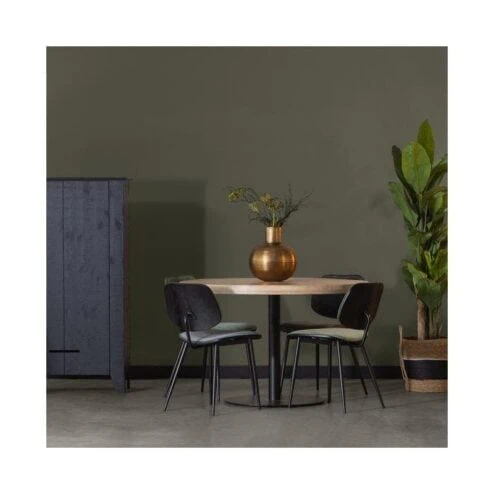 Tablo Tafelblad rond Mangohout 120cm