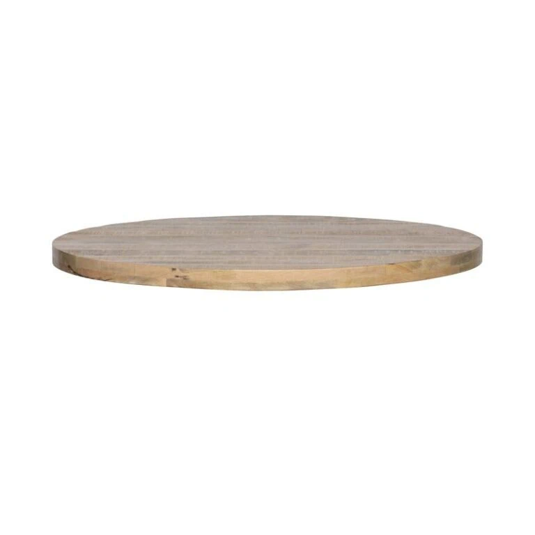 Tablo Tafelblad rond Mangohout 120cm