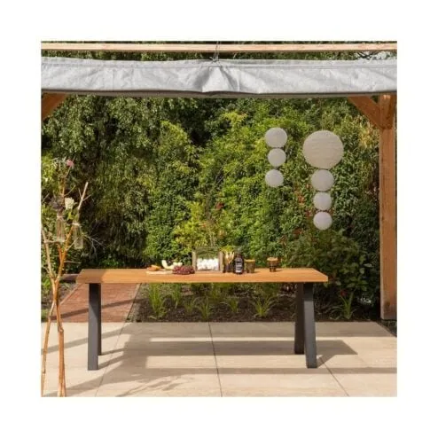 Tablo Tuintafel Ayoushout 210cm