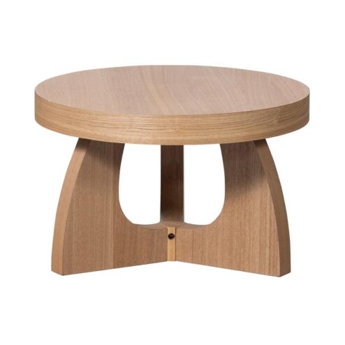 Tala Bijzettafel MDF Rond Naturel 55cm