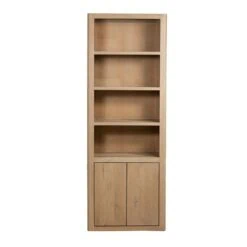Tenna Boekenkast naturel mangohout 80cm