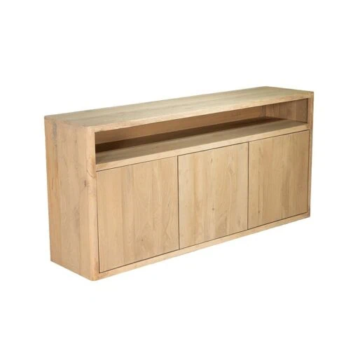 Tenna Dressoir naturel mangohout 180cm