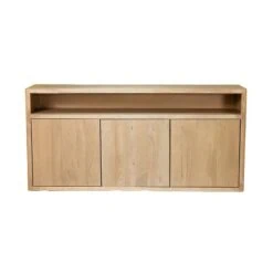 Tenna Dressoir naturel mangohout 180cm
