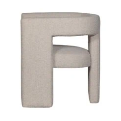 Tiwa Fauteuil Boucle Beige
