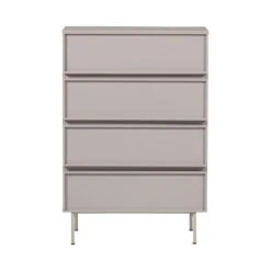 Tours Ladekast 4 Lades Melamine/MDF Zand 70cm