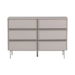 Tours Ladekast 6 Lades Melamine/MDF Zand 120cm