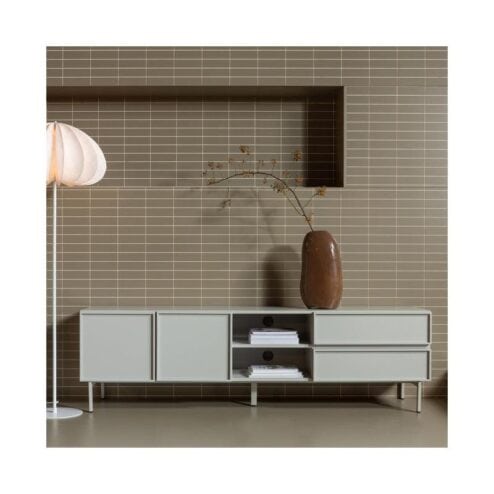 Tours Tv meubel Melamine/MDF Zand 180cm