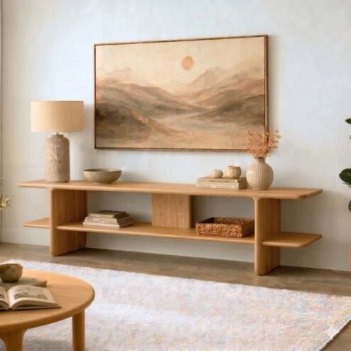 Quinn Tv meubel naturel 185cm