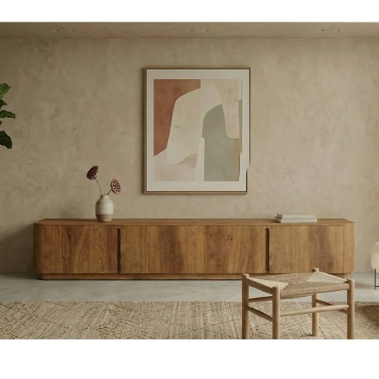 Tv meubel Yama naturel staand | 235cm