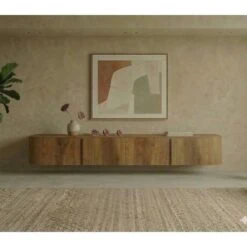 Tv meubel Yama naturel zwevend | 195cm