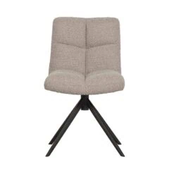 Vinny Draaistoel Boucle Zand