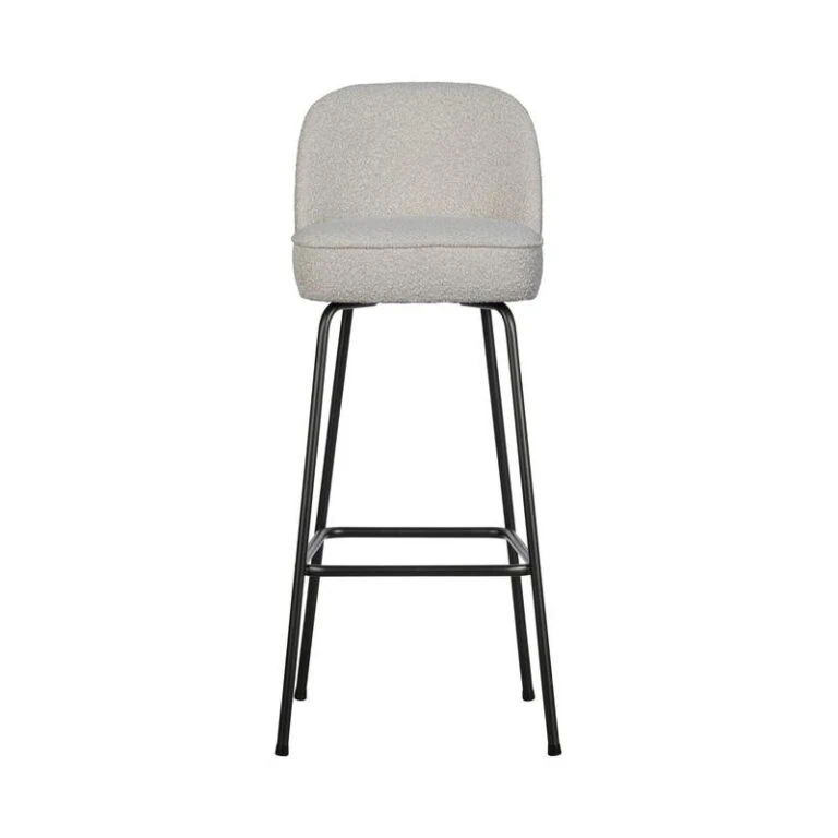 Vogue Barstoel Hoog Boucle Naturel