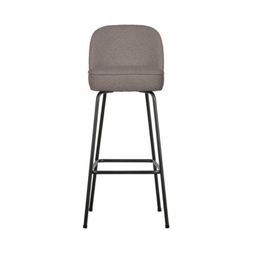 Vogue Barstoel Hoog Boucle Nougat