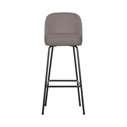 Vogue Barstoel Hoog Boucle Nougat