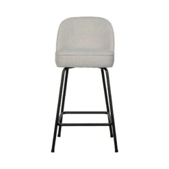 Vogue Barstoel Laag Boucle Naturel