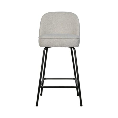 Vogue Barstoel Laag Boucle Naturel