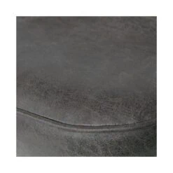 Vogue Barstoel Laag Leer Zwart