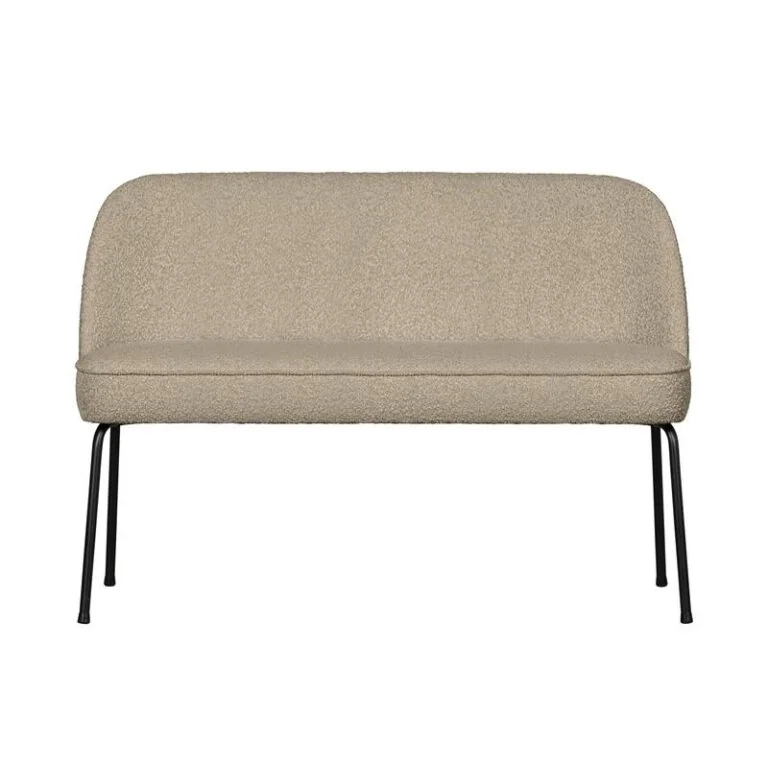 Vogue Eetkamerbank Boucle Beige 120cm