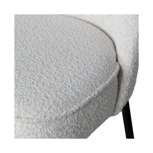 Vogue Eetkamerbank Boucle Naturel 120cm