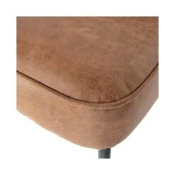 Vogue Eetkamerbank Ecoleer Cognac 120cm