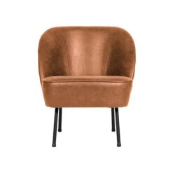 Vogue Fauteuil Ecoleer Cognac (1)