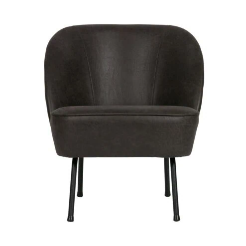 Vogue Fauteuil Ecoleer Zwart