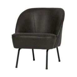Vogue Fauteuil Ecoleer Zwart
