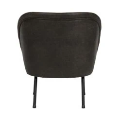 Vogue Fauteuil Ecoleer Zwart