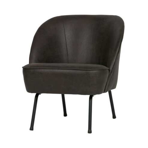 Vogue Fauteuil Ecoleer Zwart
