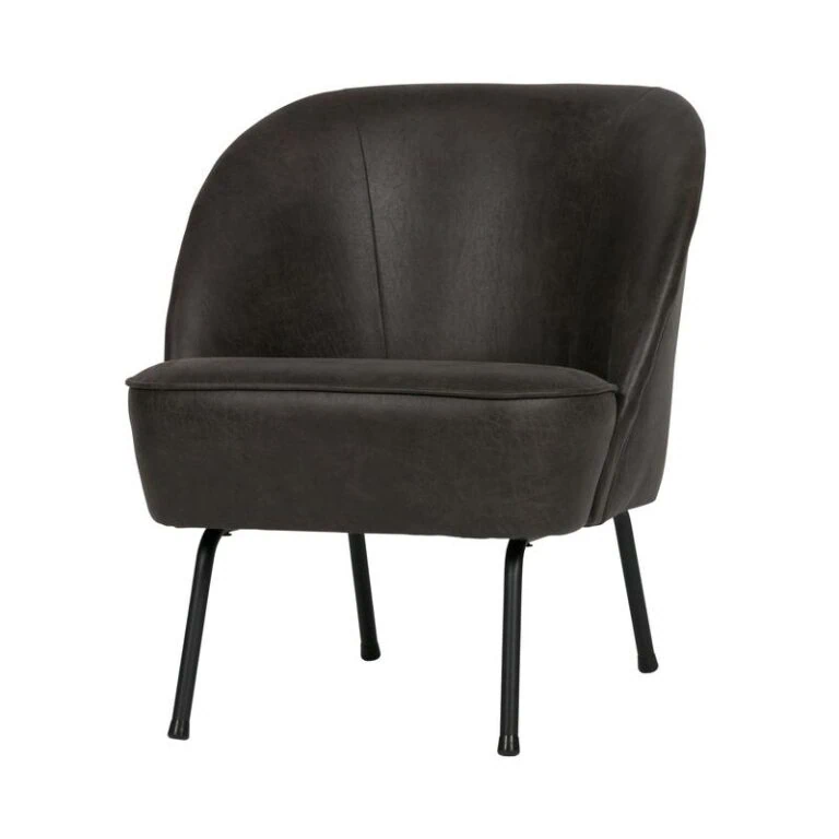 Vogue Fauteuil Ecoleer Zwart