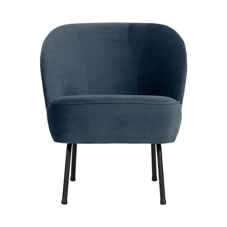 Vogue Fauteuil Velvet Blauw