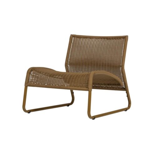 West Tuin Loungestoel Honinggeel