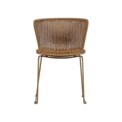 Wings Tuinstoel Honinggeel Set van 2