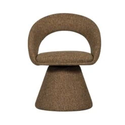 Winter Draaibare Eetkamerstoel Zand Melange