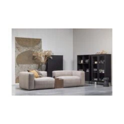 Xam Vitrinekast Grenen Zwart 100cm