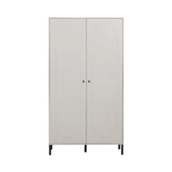 Xina Kledingkast Grenen Wolkengrijs 110cm