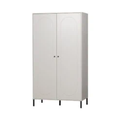 Xina Kledingkast Grenen Wolkengrijs 110cm