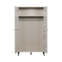 Xina Kledingkast Grenen Wolkengrijs 110cm