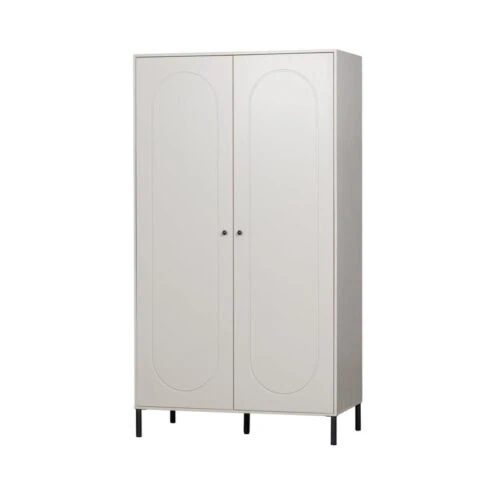 Xina Kledingkast Grenen Wolkengrijs 110cm