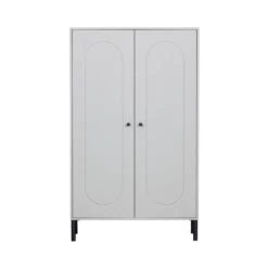 Xina Lage Wandkast Grenen Wolkengrijs