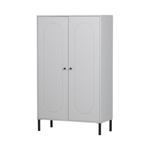 Xina Lage Wandkast Grenen Wolkengrijs