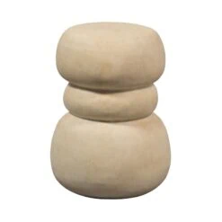 Yvo Bijzettafel Betonlook Naturel 37cm