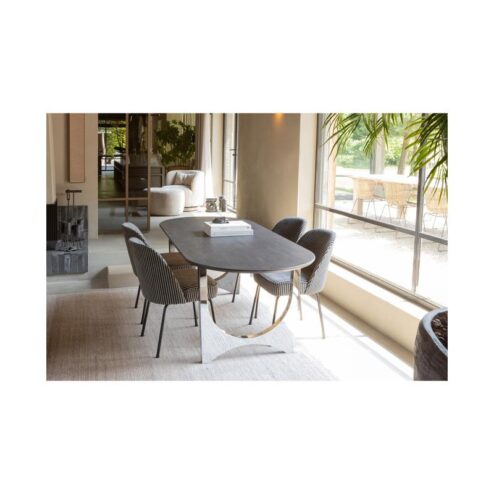 Zaandam Design Poot Metaal Chroom 1 stuk