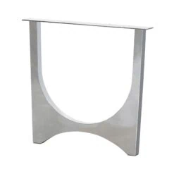 Zaandam Design Poot Metaal Chroom 1 stuk