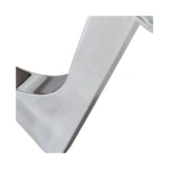 Zaandam Design Poot Metaal Chroom 1 stuk